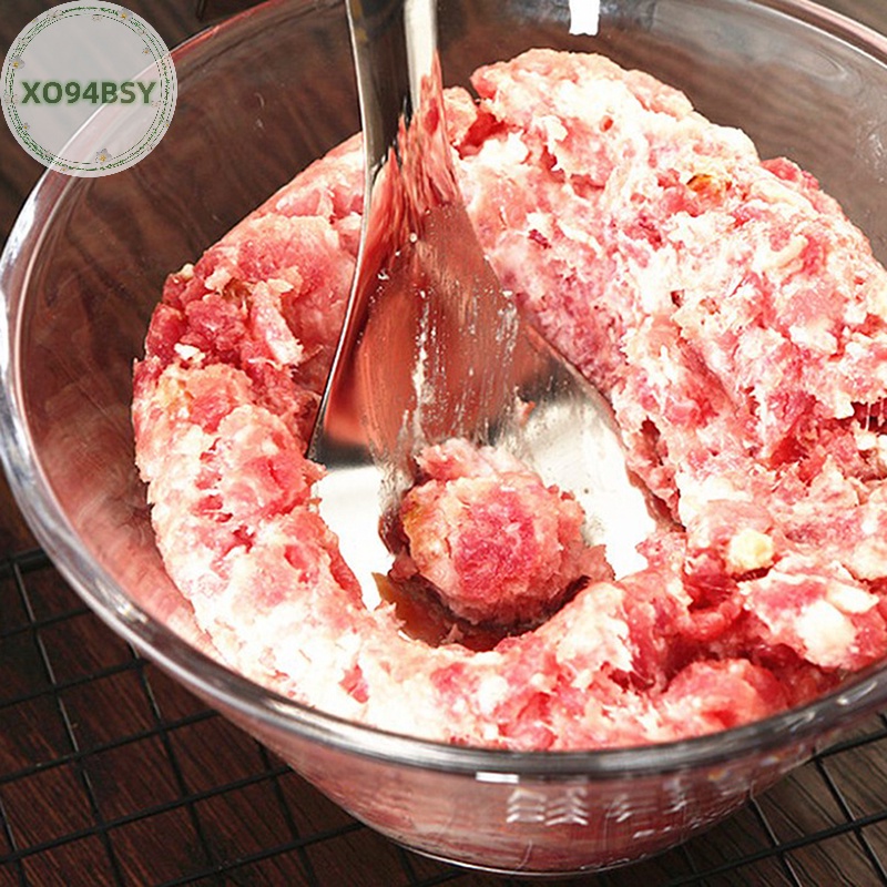 Xo94bsy Khuôn Làm Thịt Viên Bằng Thép Không Gỉ Tiện Dụng Cho Nhà Bếp vn