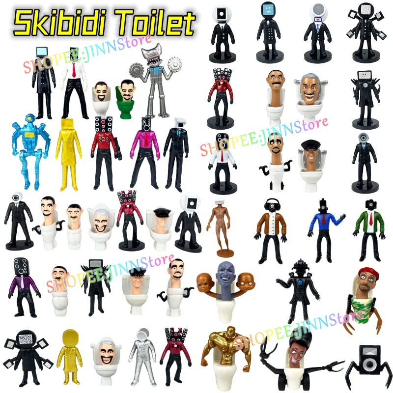 - Jn - skibidi Mô Hình Nhân Vật Người Đàn Ông Máy Ảnh tv Bằng pvc Trang Trí