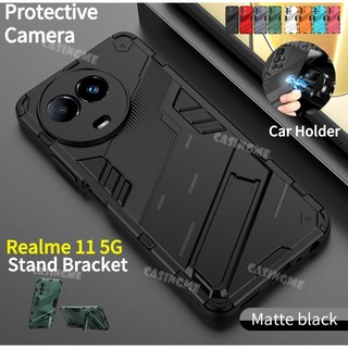 Ốp Điện Thoại Nhựa Cứng Chống Sốc Có Giá Đỡ 3d Bảo Vệ Cho realme 11 5g 2023 realme 11 realme11 11realme 5g