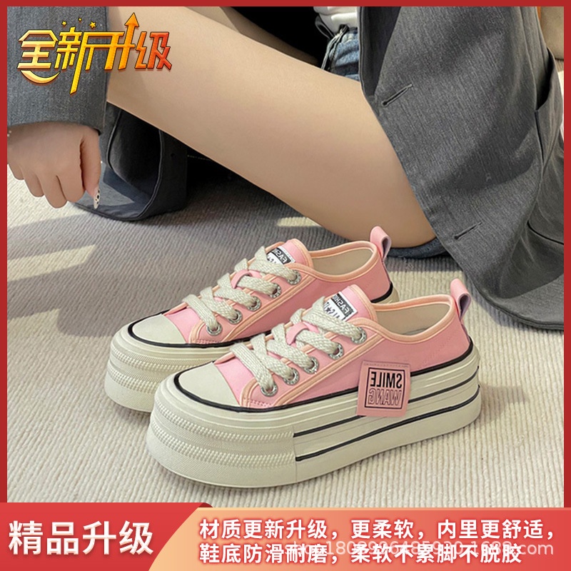 Giày Thể Thao canvas Thoáng Khí Thời Trang Mùa Hè Cho Nữ