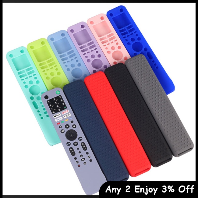 Zevaret Ốp Lưng silicone Chống Sốc Cho sony rmf tx520p tx520e tx520b tx520t 4k8k tv