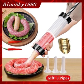 Dụng cụ nhồi lòng làm xúc xích, lạp sườn 3 phễu tiện lợi