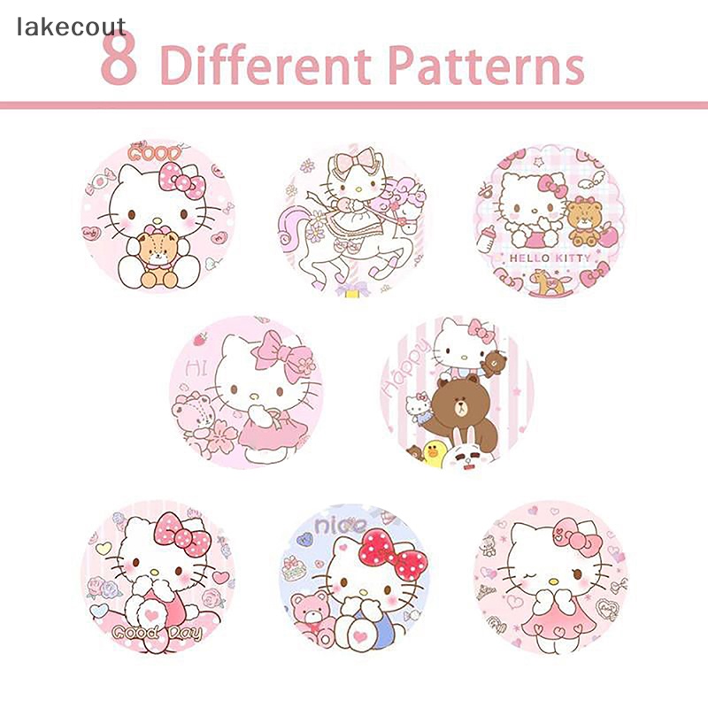 Cuộn 500 / Cuộn Nhãn Dán Hoạt Hình sanrio melody big ear dog Kuromi hello kitty Đáng Yêu