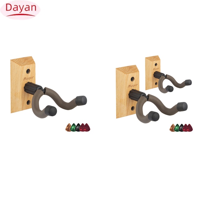 Giá Treo Tường + 5 Miếng Gảy Đàn guitar bass / ukulele