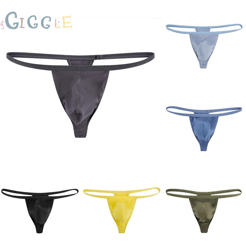 G-String Bikini Briefs Bulge Pouch Knickers Lingerie Low Waist Men Mini