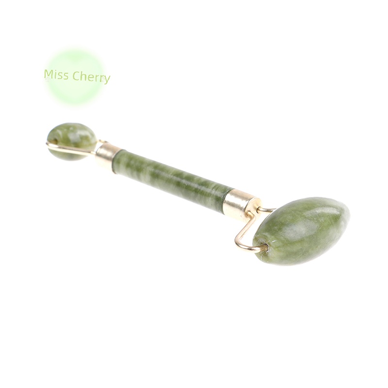 1 Cây Lăn Mát Xa Mặt / Cơ Thể Bằng Đá Ngọc Bích Chống Lão Hóa heyuanlong444