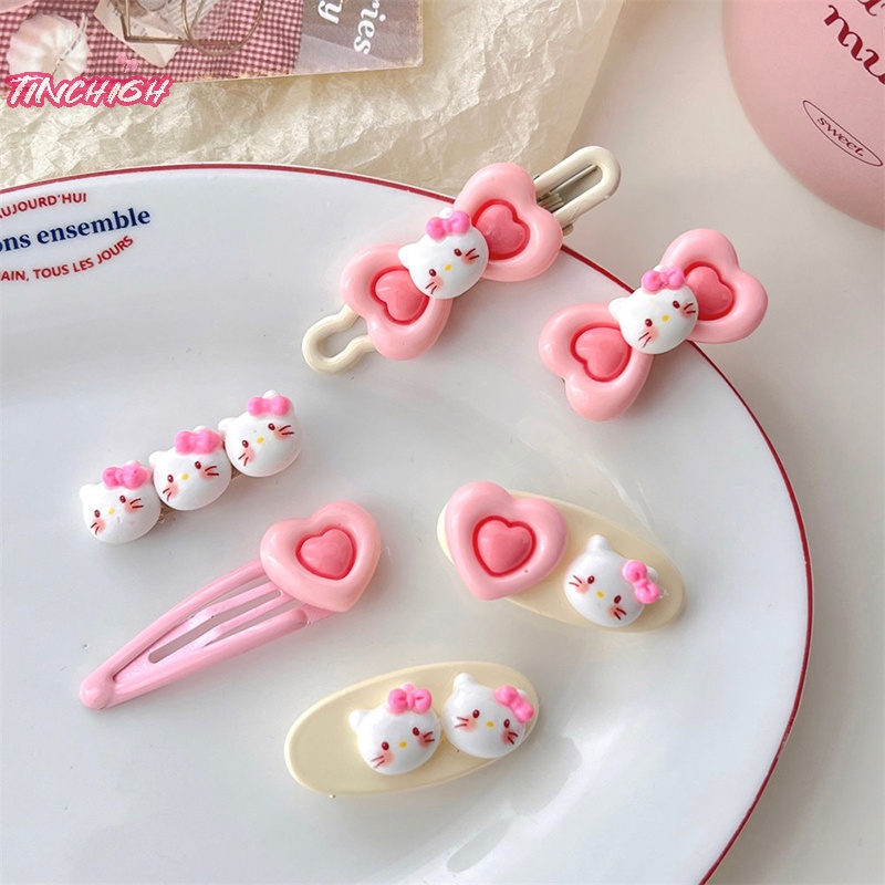 Kẹp Tóc Hình Trái Tim Hoạt Hình Dễ Thương Cho Nữ