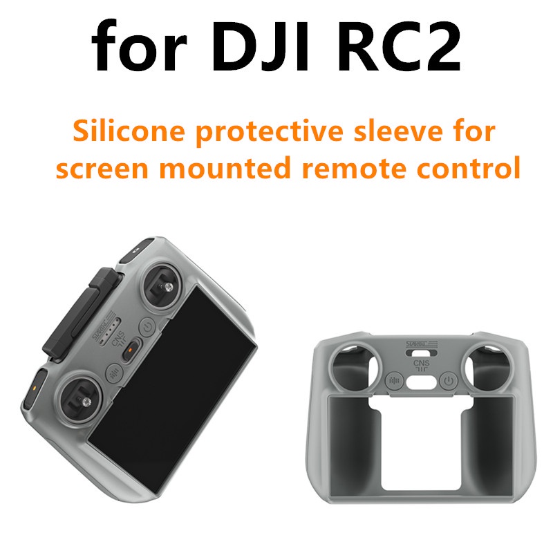Vỏ Silicon Bọc Điều Khiển Từ Xa Bảo Vệ Chống Bụi Chống Trượt Chống Rơi Cho dji air 3 / mini 4 pro dji rc 2
