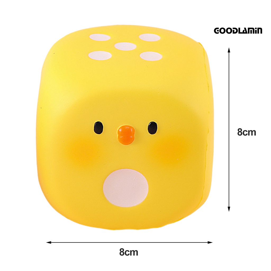 Goodlarxx Đồ Chơi Nắn Bóp Đàn Hồi Giảm stress Hình Xúc Xắc