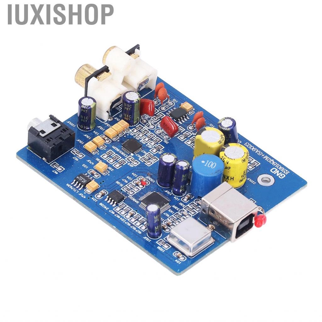 Iuxishop Audio Amplifier Module Board USB DAC  Card 24bit 96K SA9023 ES9018K2M
