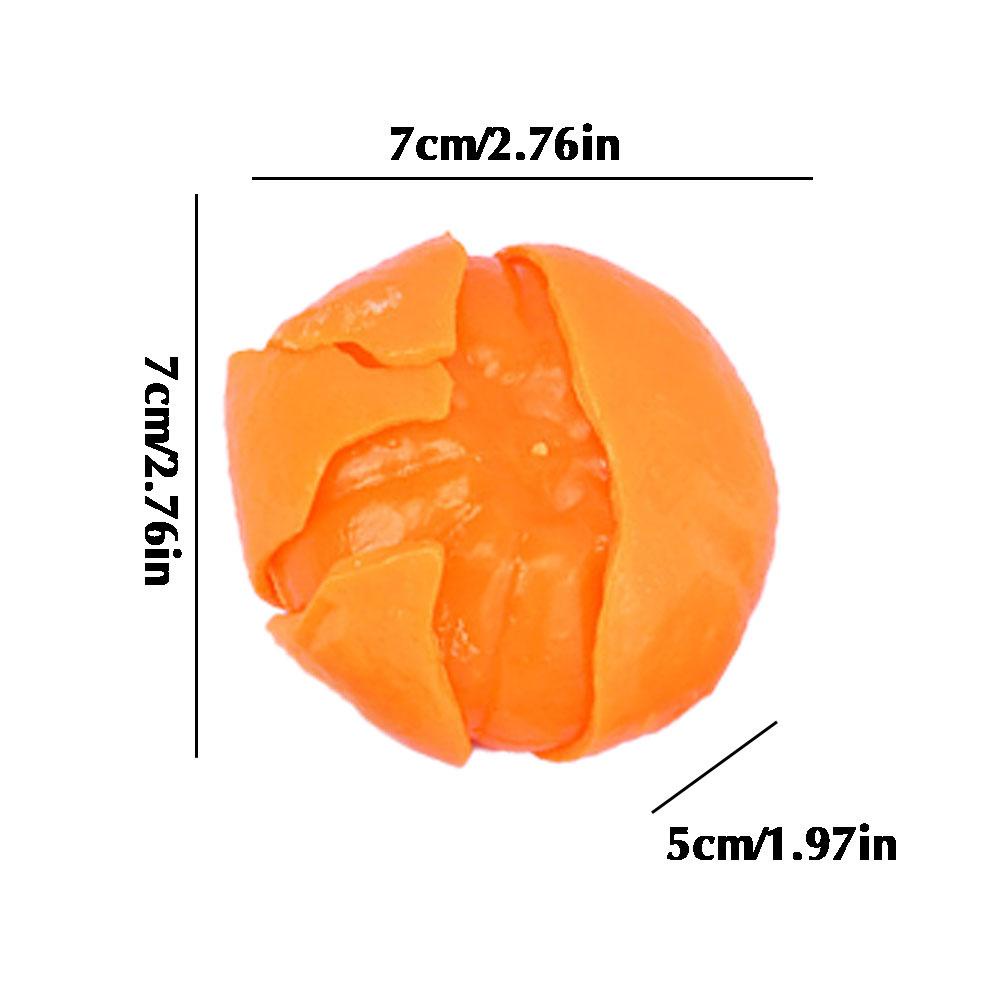 Đồ Chơi Xốp Squishy Giảm stress Hình Lát Cam Dễ Thương Cho Bé