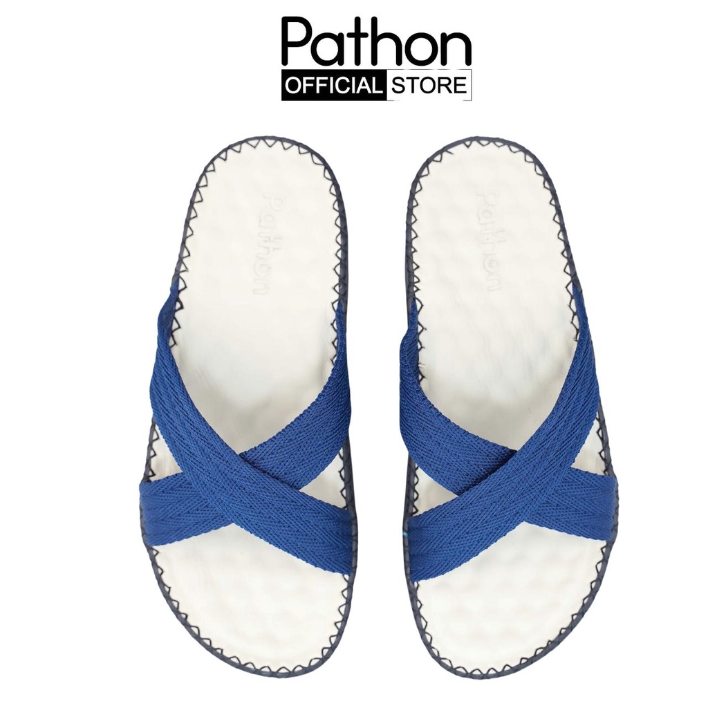 Dép doctor nam nữ Pathon SD151 - quai dù chữ X dày dặn khâu đế chắc chắn full màu SD151