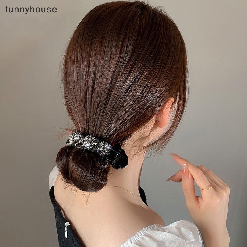 Kẹp Tóc Đính Đá Hình Nơ Xinh Xắn Cho Nữ