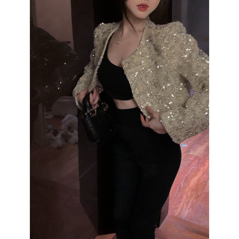 Áo Khoác Ngắn Phong Cách Thời Trang Thu Đông 2023 Mới