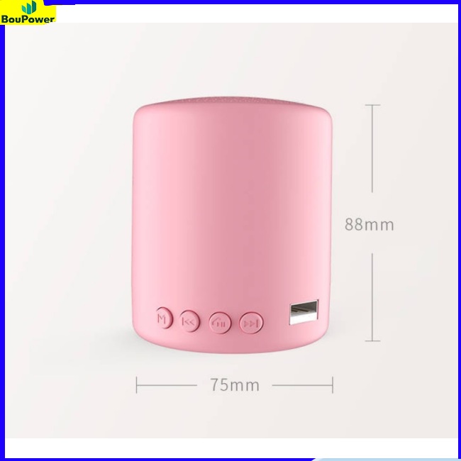 Loa Bluetooth 4.2 mini Pin 400ma Hỗ Trợ Thẻ tf 32gb