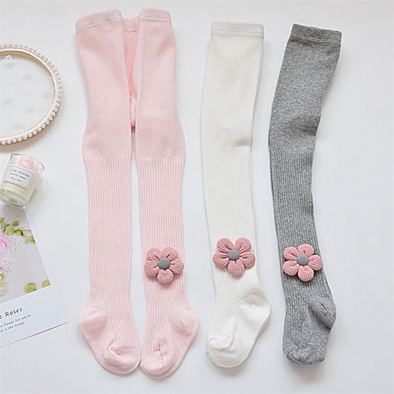 BEAR LEADER Quần Tất cotton Mỏng Thời Trang Xuân Thu Cho Bé Gái