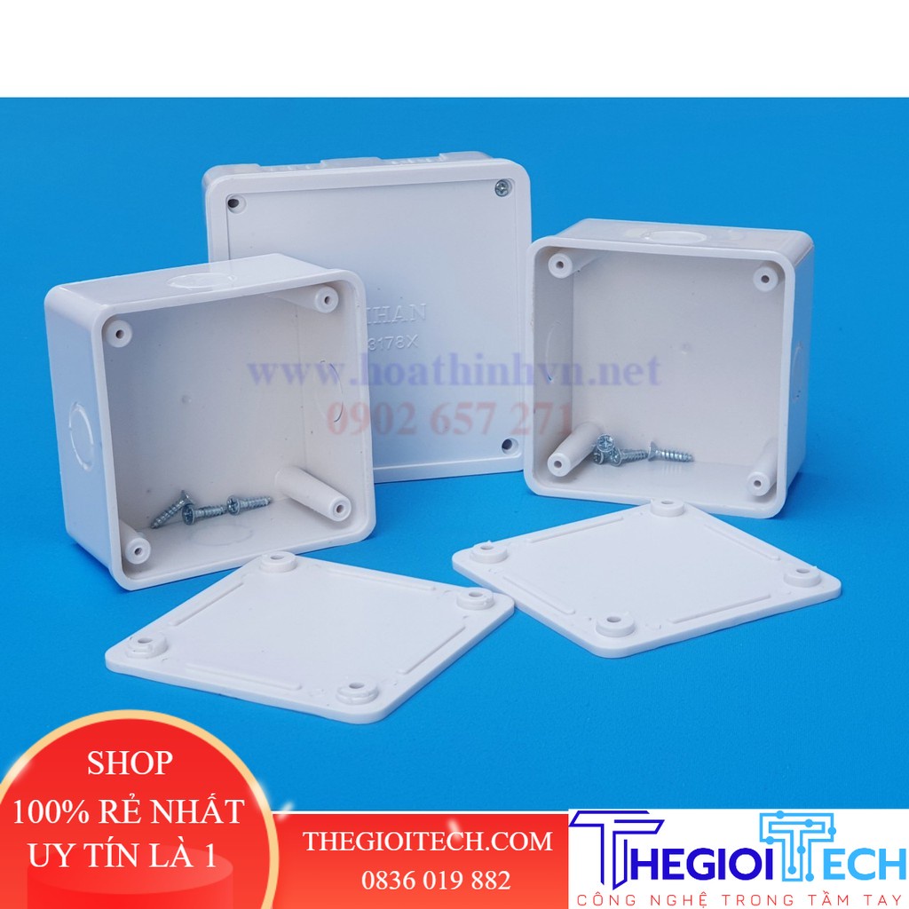 Hộp nối dây điện đủ kích thước của Lihhan - Hộp 12x12