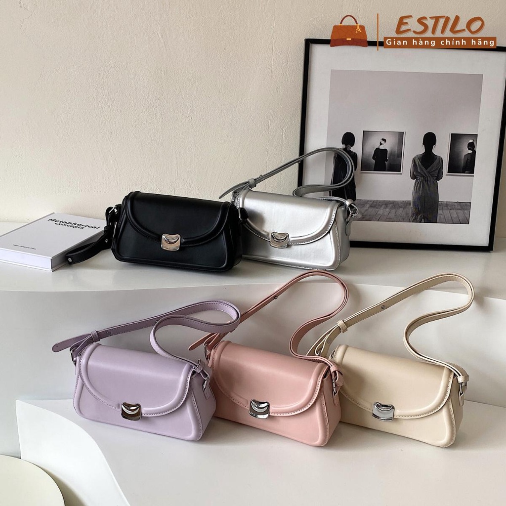 Túi xách nữ đeo chéo, đeo vai ESTILO size 22cm HA386