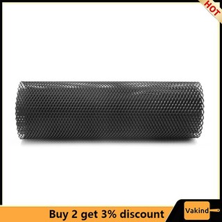 Vakind Tấm Lưới Cản Trước Bằng Hợp Kim Nhôm Màu Bạc / Đen Kích Thước 4X8Mm Chuyên Dụng Cho Xe Hơi