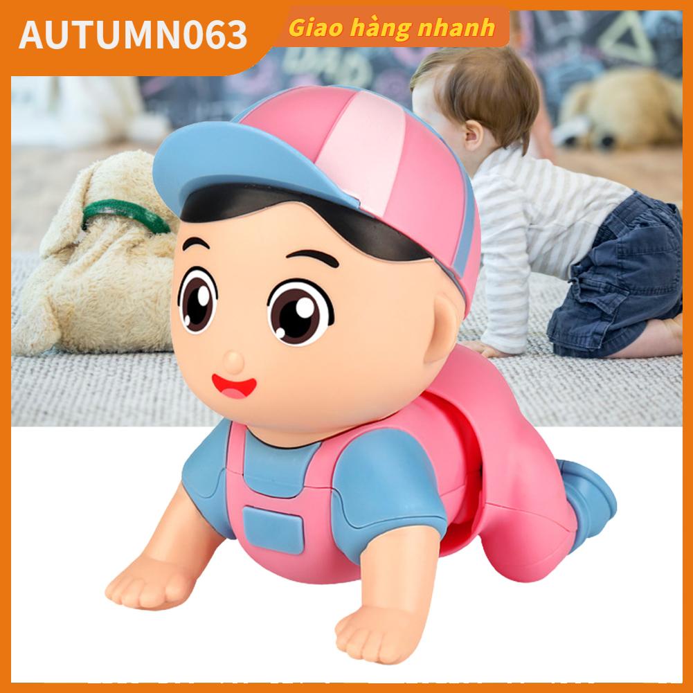 Âm thanh cho bé Đồ chơi bò nhẹ Tương tác Học tập sớm Thời gian nằm sấp Phát sáng Autumn063