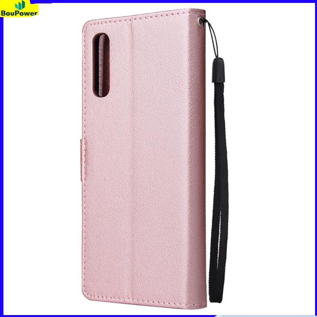 Bao Da Điện Thoại pu Tích Hợp 3 Ngăn Đựng Thẻ Cho samsung a70