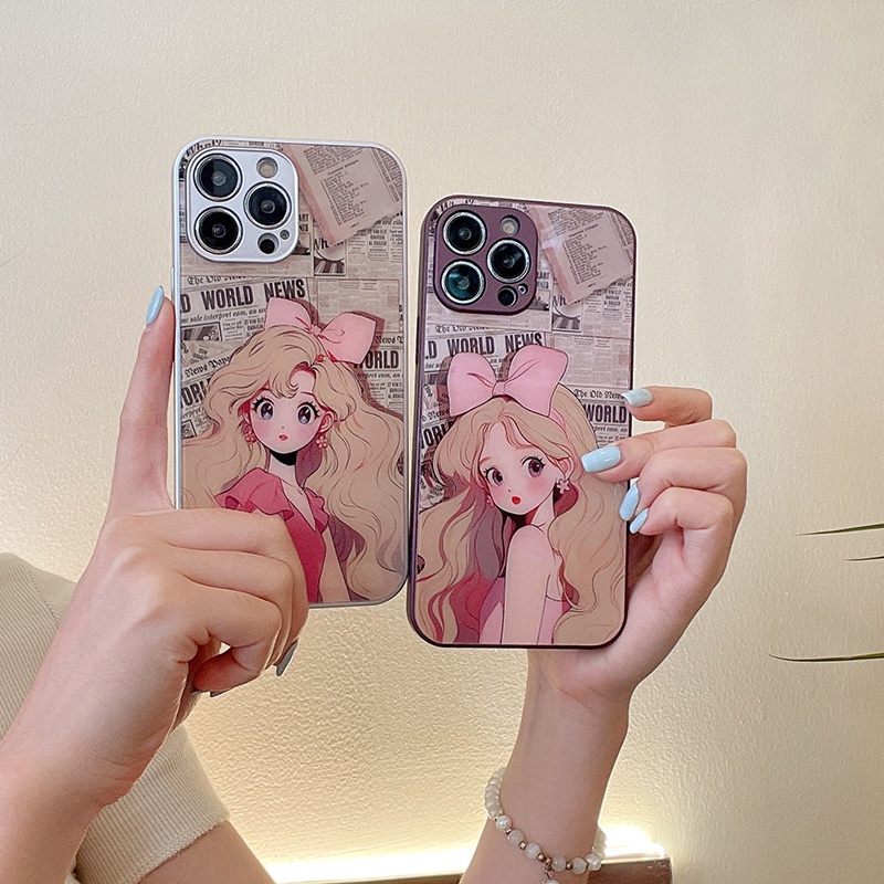 Ốp Điện Thoại Mặt Kính Cho iphone 15 14 11 plus 12 13 pro max 15 14 11 plus 12 13 pro max