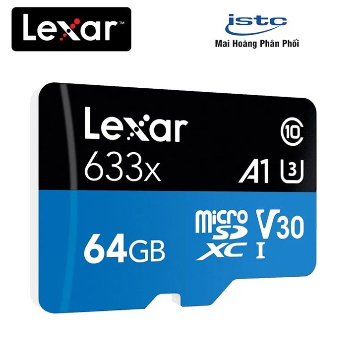 Thẻ nhớ Micro SDXC Lexar 128Gb, 64Gb, 32Gb Chính hãng, Chuyên dụng Camera ip wifi, Camera hành trình, điện thoại