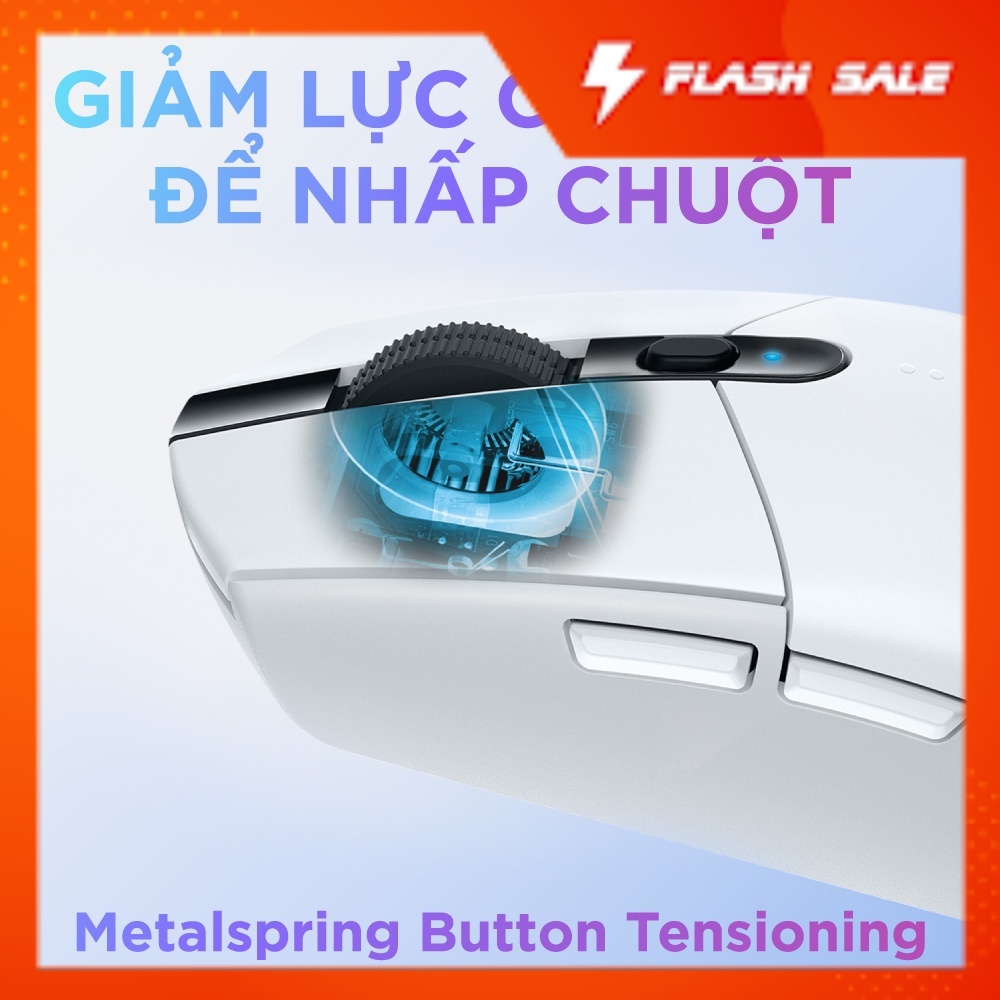 Chuột game không dây Logitech G304 - nhẹ, 6 nút lập trình, onboard memory, pin 250h | BigBuy360 - bigbuy360.vn
