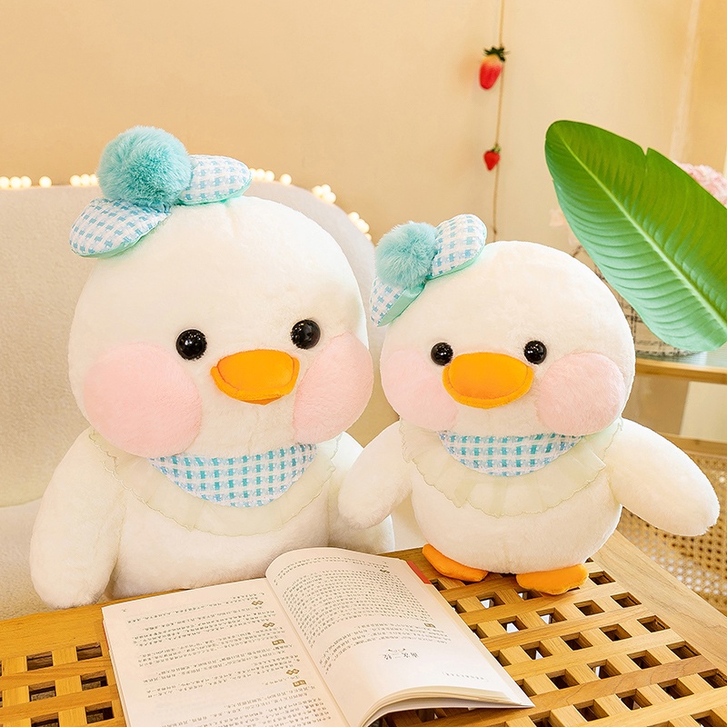 Thú Nhồi Bông Hình Vịt Con Đang Ngủ Dễ Thương