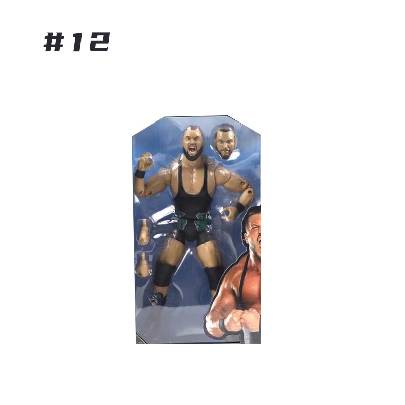 Aew wrestler Búp Bê Có Vòng Đệm Có Thể Di Chuyển Kích Thước 6 inch Nhân Vật Nhân Vật Siêu Anh Hùng Có Sẵn