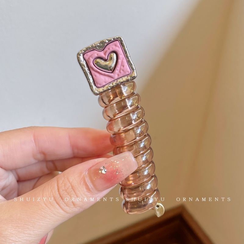 Dây Buộc Tóc Cao Su Dáng Thẳng Phong Cách Mới 2023 Cho Nữ