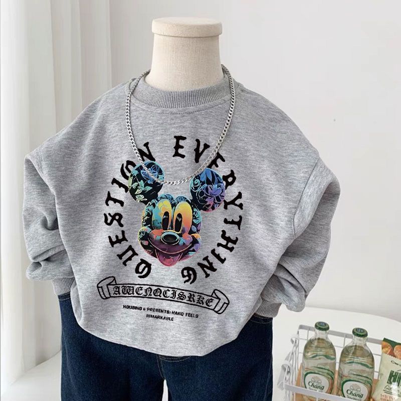 Áo Thun cotton Mỏng Tay Dài Dáng Rộng Thời Trang Phong Cách Hàn Quốc