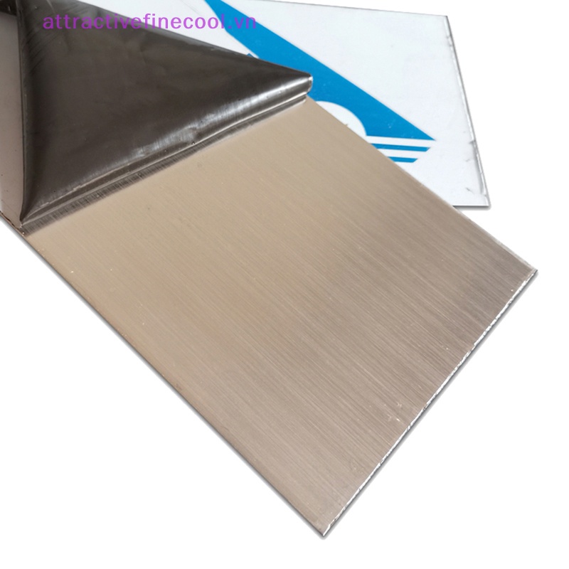 1 Tấm Đánh Bóng Bằng Thép Không Gỉ 304 Dày 1mm 1.5mm 2mm 3mm 0.8mm 0.5mm