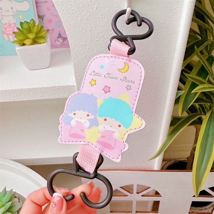 Móc Treo Đồ Gắn Ghế Sau Xe Hơi Kiểu Hoạt Hình sanrio Đa Năng Tiện Dụng