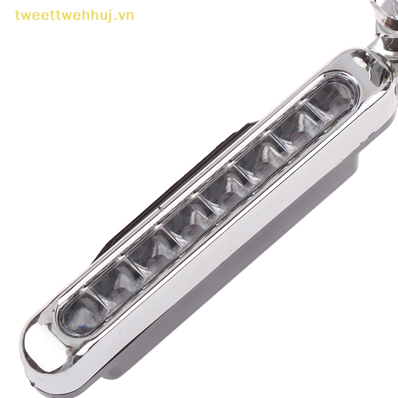 1 Đèn Pha 8 Bóng led Phá Sương Mù Chạy Ban Ngày Cho Xe Hơi vn