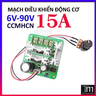 Mạch điều tốc động cơ dc 6-90v 15a