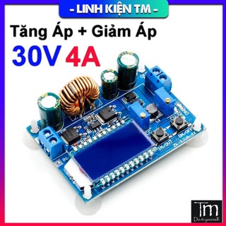 Mạch Tăng Giảm Áp Đa Năng Có LCD 0.5-30V 0-4A