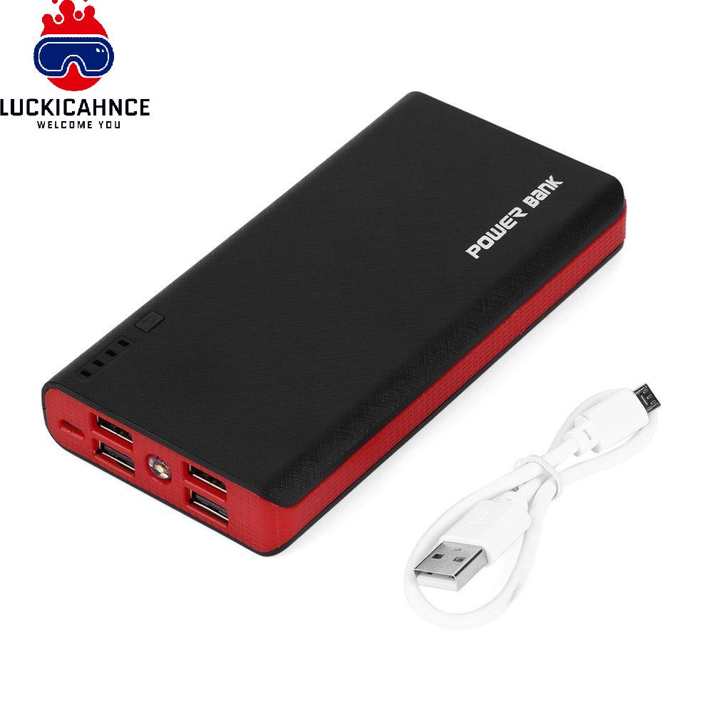 Sạc Dự Phòng Trong Suốt 9000mAh TZ07 Với 4 Cổng Sạc Nhanh