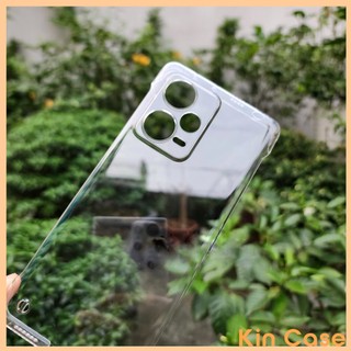 Ốp lưng trong suốt không viền Redmi Note 13 / 13 Pro / 13 Pro +/ Note 12 / 12 Turbo / 12 Pro / Note 12 4G, nhựa PC cứng