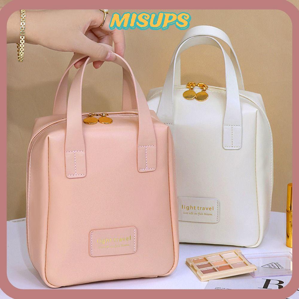 Túi Da pu Chống Thấm Nước Có Tay Cầm Đa Năng Tiện Dụng