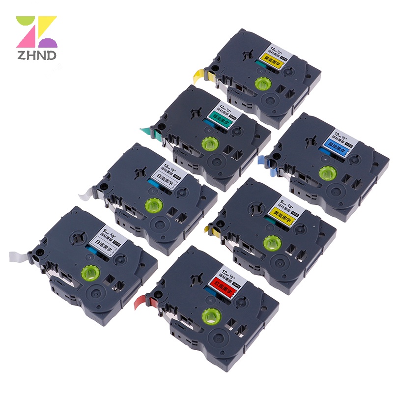 Cuộn Băng Nhãn 12mm 9mm tz-231 pt-e100b d210 Cho Máy In Cảm Ứng Anh Em