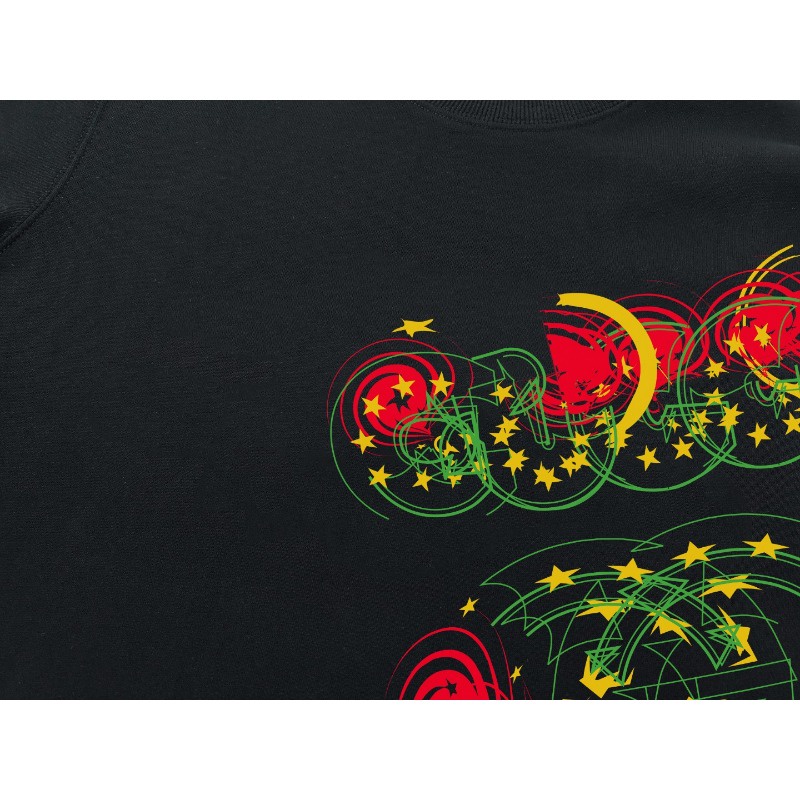 Áo hoodie Cổ Thuyền In Hình Mới Mùa Thu 2023