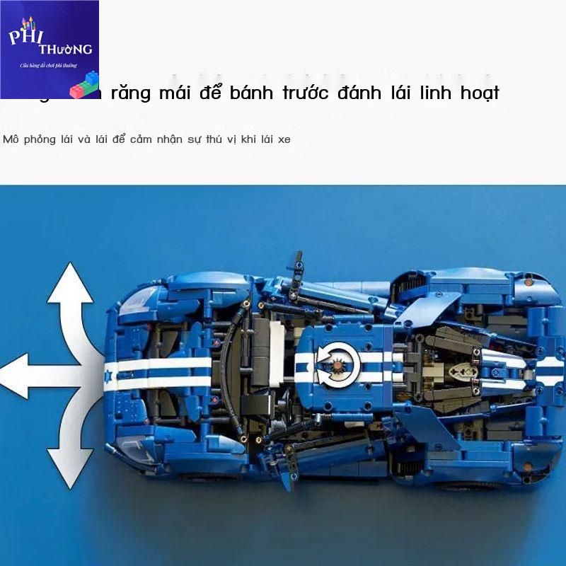 🔥Nóng bán💥Tương thích LEGO FORD GT Racing Block Cơ khí Công nghệ ghép lại Mô hình Xe thể thao Đồ chơ