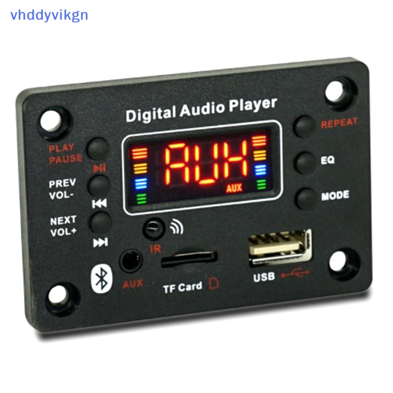 Bảng Mạch Giải Mã Âm Thanh usb tf fm radio mp3 Không Dây 12v 5.0 mp3 wma Cho Xe Hơi vn