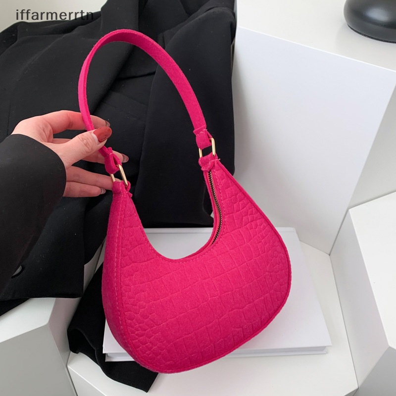 Iff Túi Xách Đeo Vai Có Tay Cầm Thời Trang Thu Đông Mới Cho Nữ bolso mujer