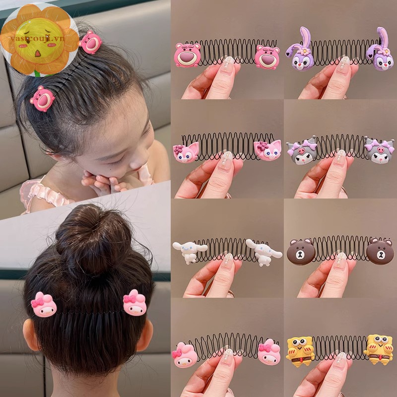 Vastji Kẹp Tóc Hình Động Vật Hoạt Hình Đáng Yêu Cho Bé vn