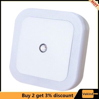 Vakind Đèn Ngủ led Tự Động Cảm Ứng Ánh Sáng Ban Đêm Cho Phòng Khách / Phòng Ngủ (Phích Cắm eu)