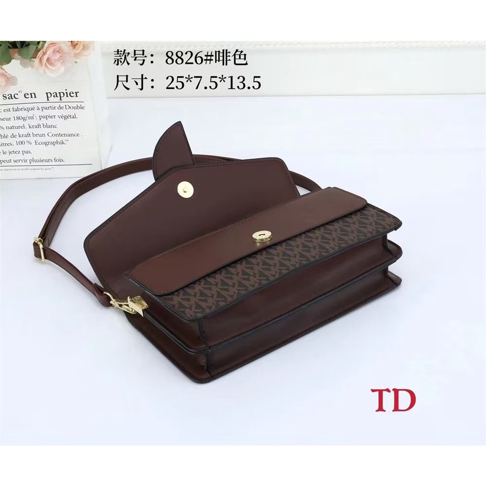 Michael kors Túi Da Đeo Chéo Thể Thao Thời Trang Cho Nam Nữ