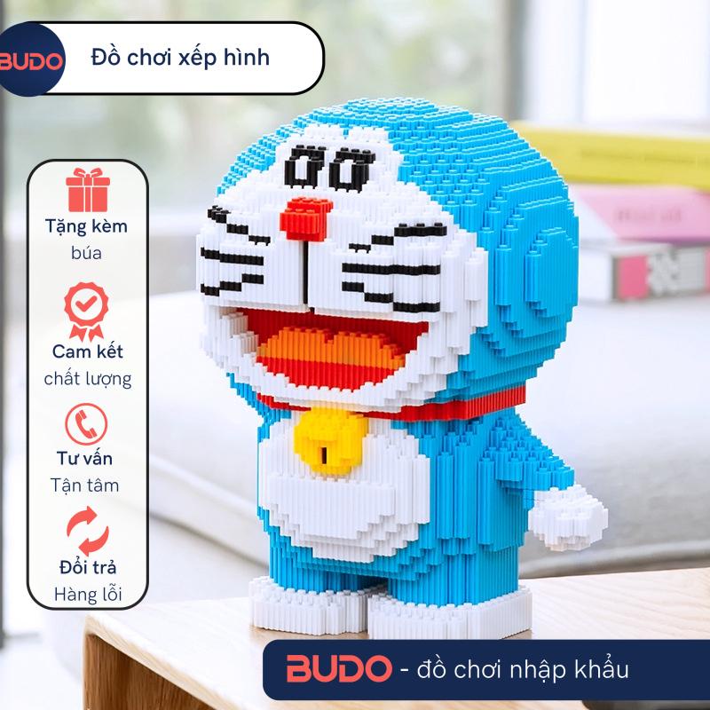Doremon 30cm Xếp hình siêu đẹp , xếp hình doraemon 30cm, sản phẩm mới, đồ chơi lắp ráp thông minh