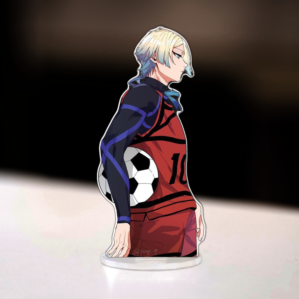 Mô hình Standee Mica Arcrylic nhân vật Blue Lock Anime Manga Nhật Bản trang trí bàn làm việc góc học tập 15cm